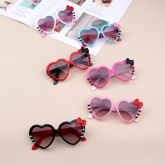 Cute Heart Shape Sunglasses - Item - BAI-DAY