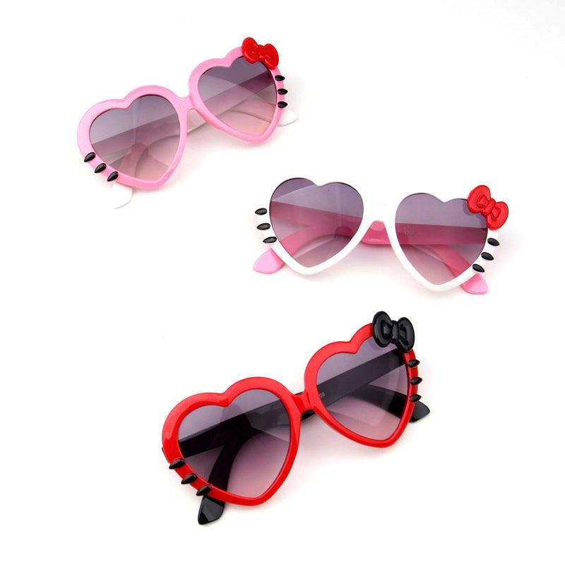 Cute Heart Shape Sunglasses - Item - BAI-DAY