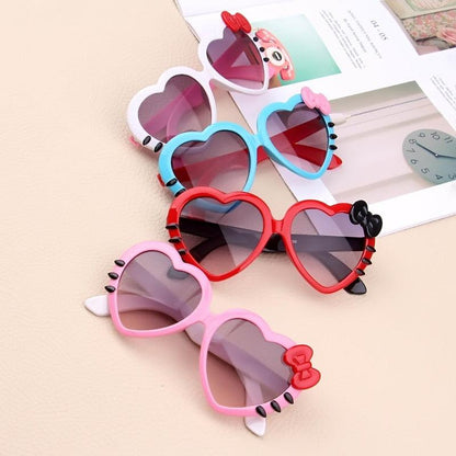 Cute Heart Shape Sunglasses - Item - BAI-DAY