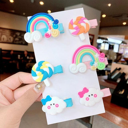 Cute Rainbow Hairpins - Item - BAI-DAY