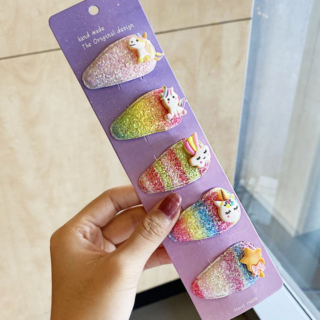 Cute Rainbow Hairpins - Item - BAI-DAY