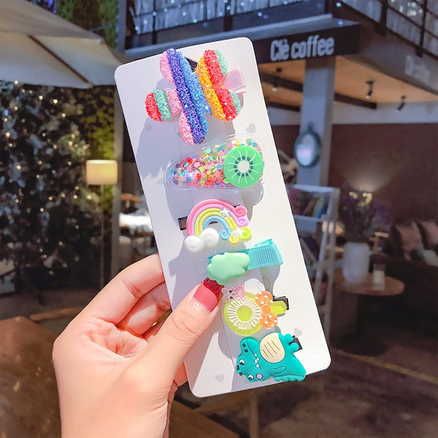 Cute Rainbow Hairpins - Item - BAI-DAY