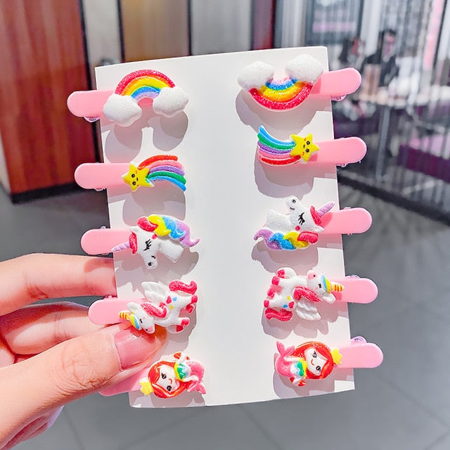 Cute Rainbow Hairpins - Item - BAI-DAY