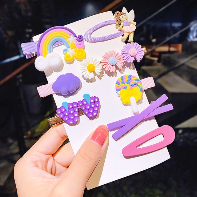 Cute Rainbow Hairpins - Item - BAI-DAY