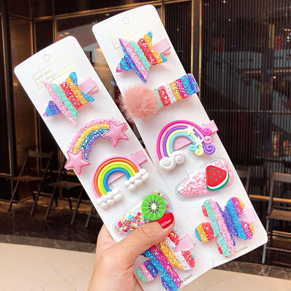 Cute Rainbow Hairpins - Item - BAI-DAY