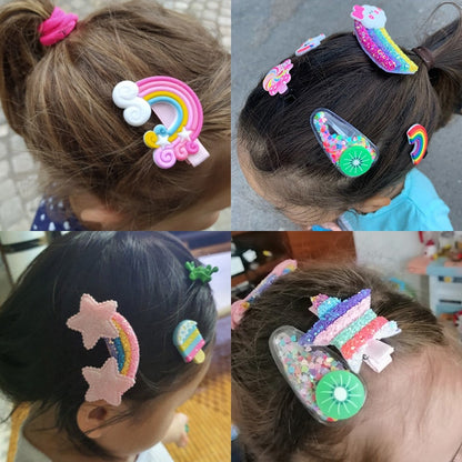 Cute Rainbow Hairpins - Item - BAI-DAY