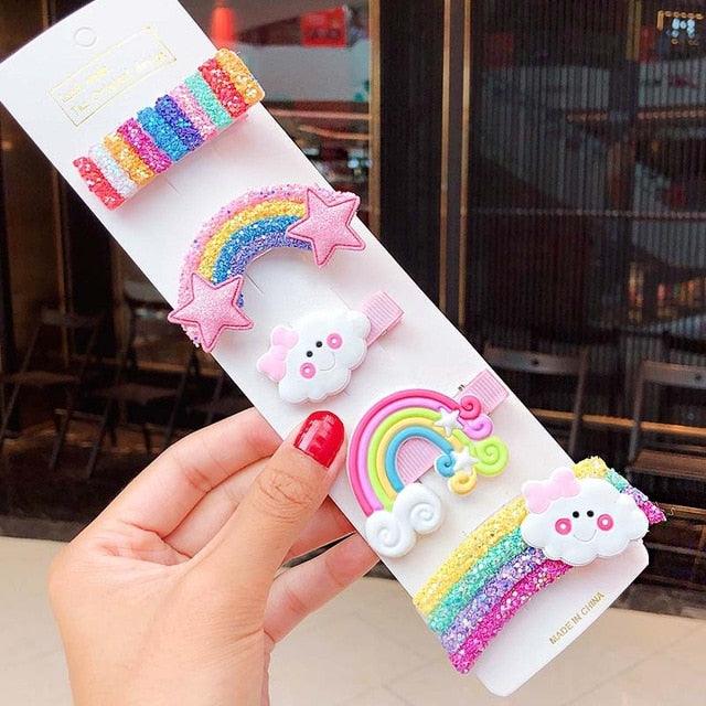 Cute Rainbow Hairpins - Item - BAI-DAY