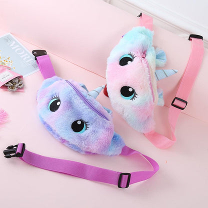 Cute Rainbow Unicorn Shape Fanny Pack - Item - BAI-DAY