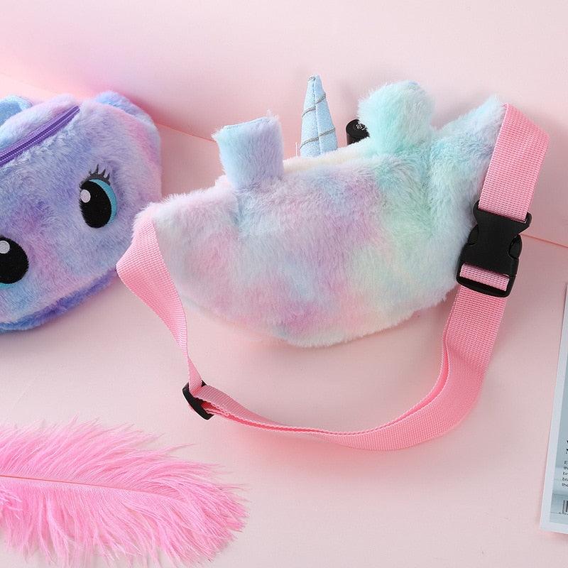 Cute Rainbow Unicorn Shape Fanny Pack - Item - BAI-DAY