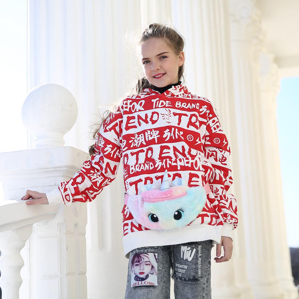 Cute Rainbow Unicorn Shape Fanny Pack - Item - BAI-DAY