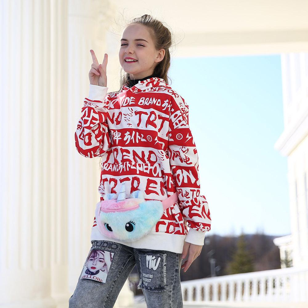 Cute Rainbow Unicorn Shape Fanny Pack - Item - BAI-DAY