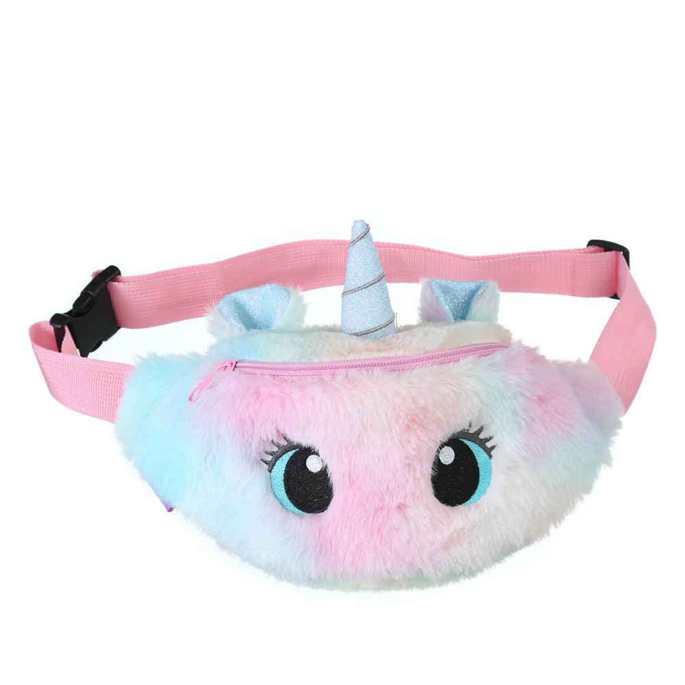 Cute Rainbow Unicorn Shape Fanny Pack - Item - BAI-DAY