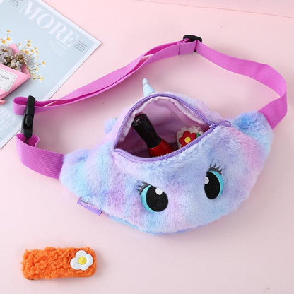 Cute Rainbow Unicorn Shape Fanny Pack - Item - BAI-DAY