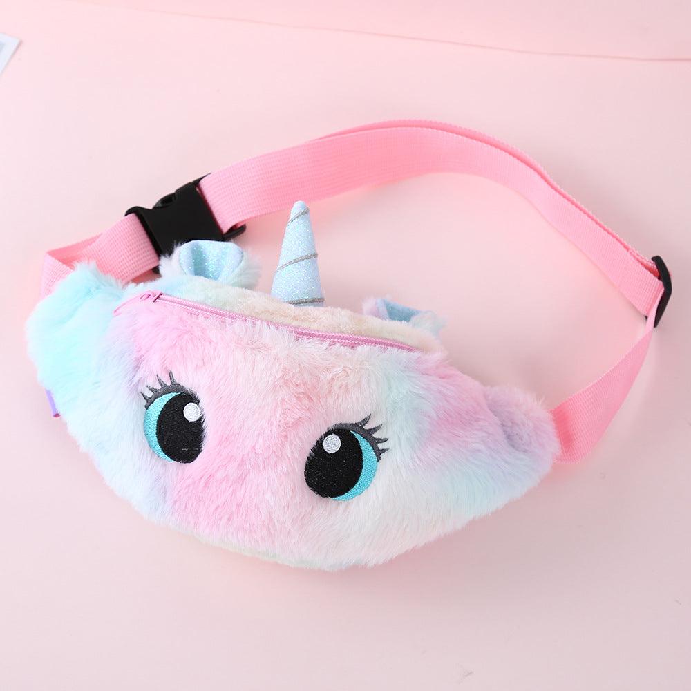 Cute Rainbow Unicorn Shape Fanny Pack - Item - BAI-DAY
