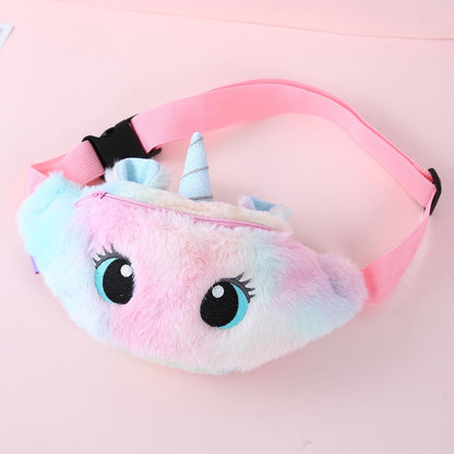 Cute Rainbow Unicorn Shape Fanny Pack - Item - BAI-DAY