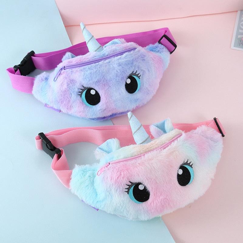 Cute Rainbow Unicorn Shape Fanny Pack - Item - BAI-DAY