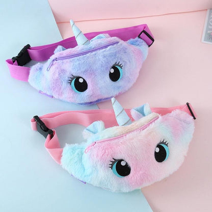Cute Rainbow Unicorn Shape Fanny Pack - Item - BAI-DAY