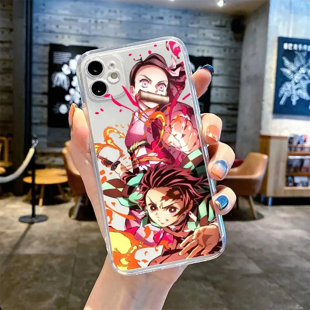 Demon Slayer Custom iPhone Case (12 to 13) - Item - BAI-DAY