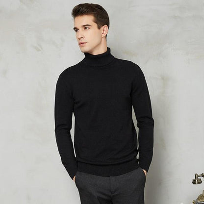 Elegant Warm Turtleneck Sweater - Item - BAI-DAY