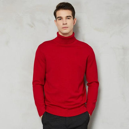 Elegant Warm Turtleneck Sweater - Item - BAI-DAY