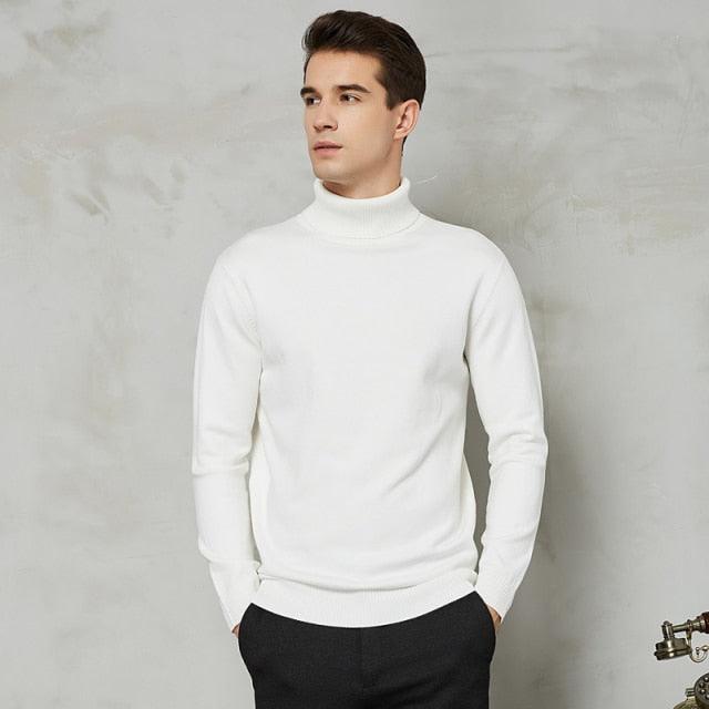 Elegant Warm Turtleneck Sweater - Item - BAI-DAY