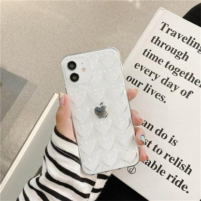 Full Lovely Heart iPhone Case (6 to 14) - Item - BAI-DAY