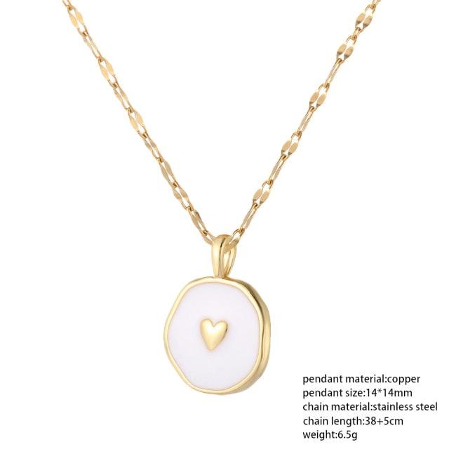 Heart Shaped Necklace and Pendant - Item - BAI-DAY