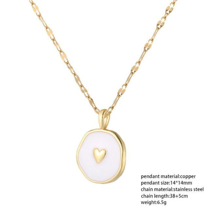 Heart Shaped Necklace and Pendant - Item - BAI-DAY