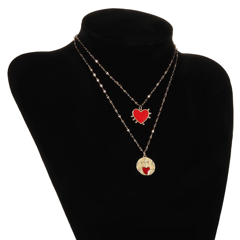 Heart Shaped Necklace and Pendant - Item - BAI-DAY