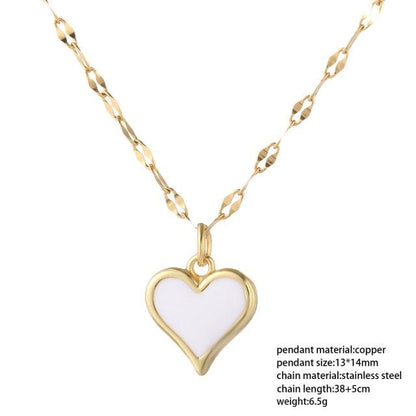 Heart Shaped Necklace and Pendant - Item - BAI-DAY