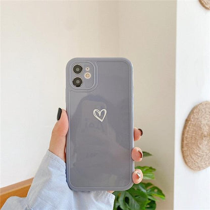 iPhone Case with Lovely Heart Pattern - Item - BAI-DAY