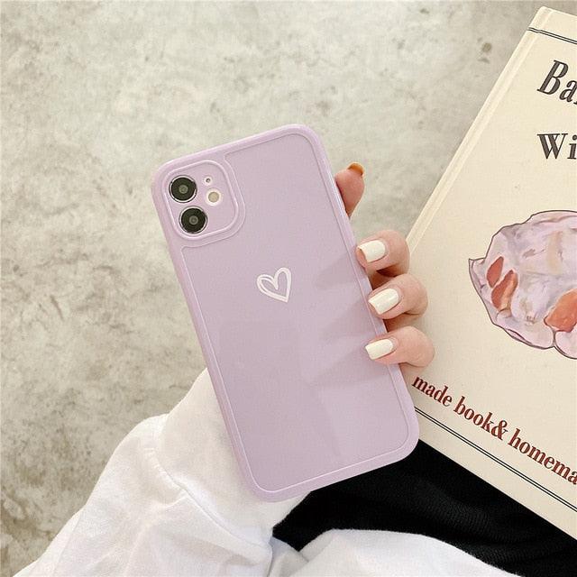 iPhone Case with Lovely Heart Pattern - Item - BAI-DAY