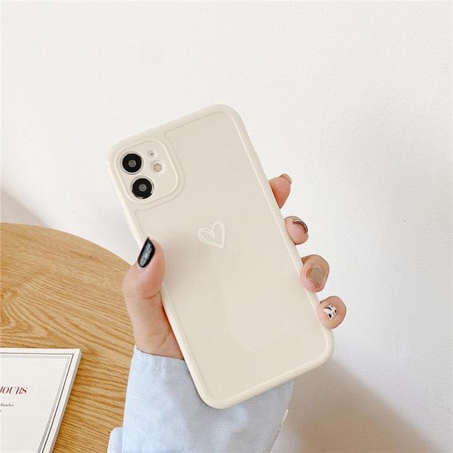 iPhone Case with Lovely Heart Pattern - Item - BAI-DAY