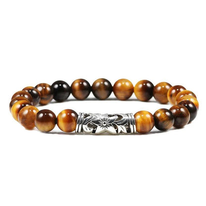 Magnificent Natural Patinated Stone and Bead Bracelets - Item - BAI-DAY