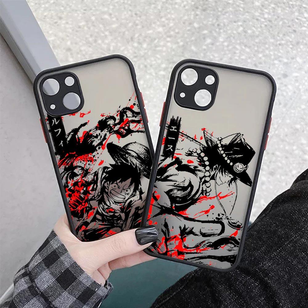 One Piece Characters Custom Black iPhone Case - Item - BAI-DAY