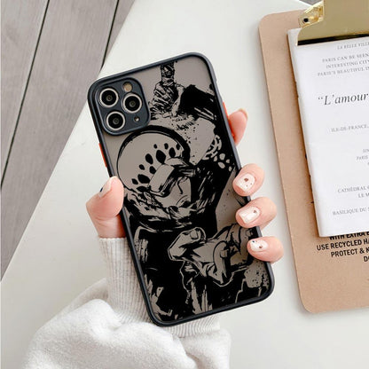 One Piece Characters Custom Black iPhone Case - Item - BAI-DAY