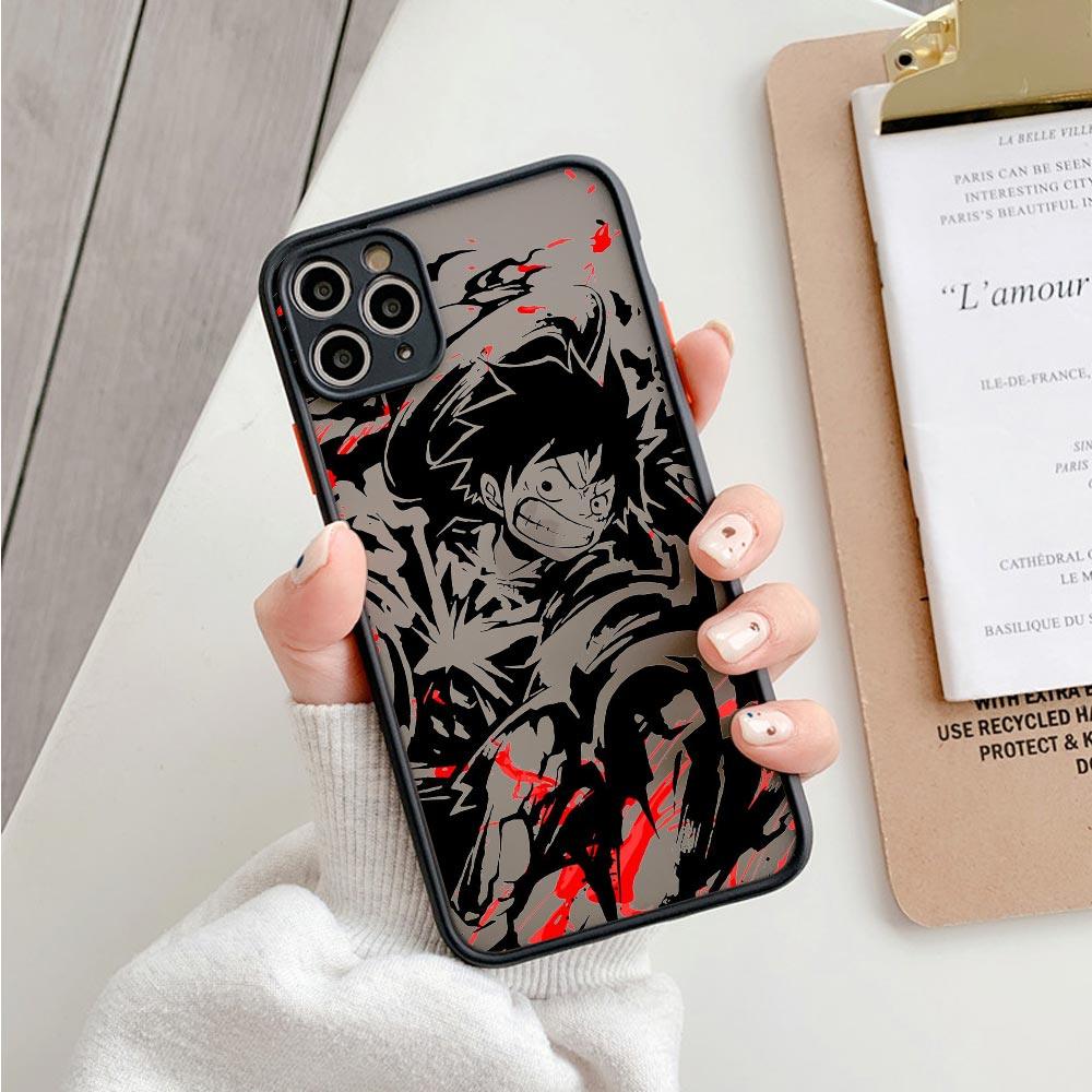 One Piece Characters Custom Black iPhone Case - Item - BAI-DAY