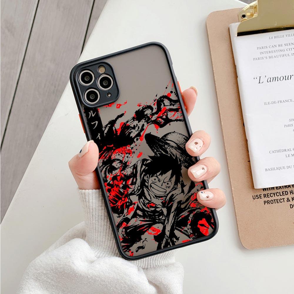 One Piece Characters Custom Black iPhone Case - Item - BAI-DAY