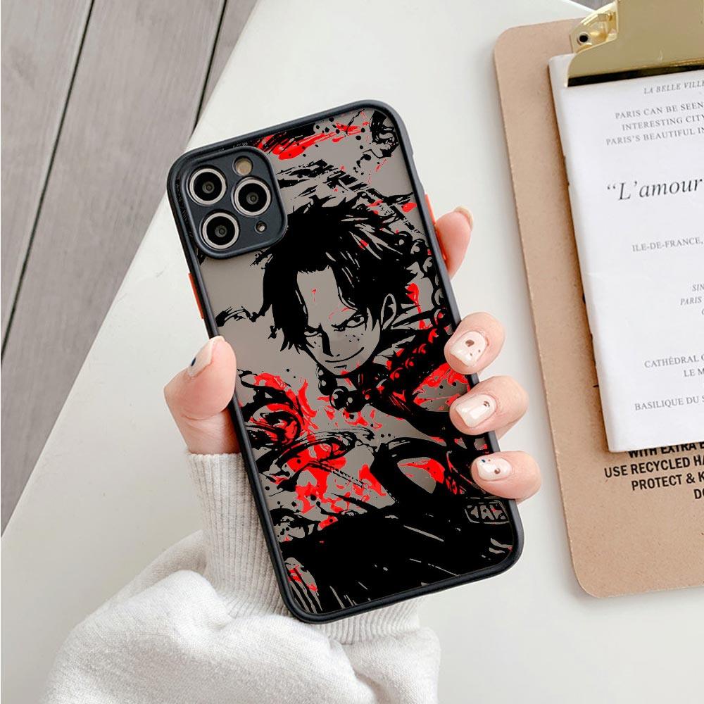 One Piece Characters Custom Black iPhone Case - Item - BAI-DAY