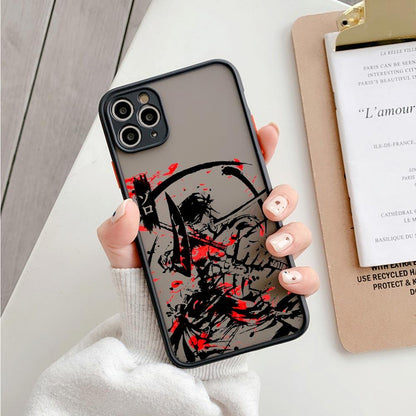 One Piece Characters Custom Black iPhone Case - Item - BAI-DAY