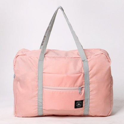 Pink Waterproof Foldable Travel Luggage - Item - BAI-DAY