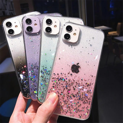 Rainbow Glitter iPhone Case (8-13) - Item - BAI-DAY