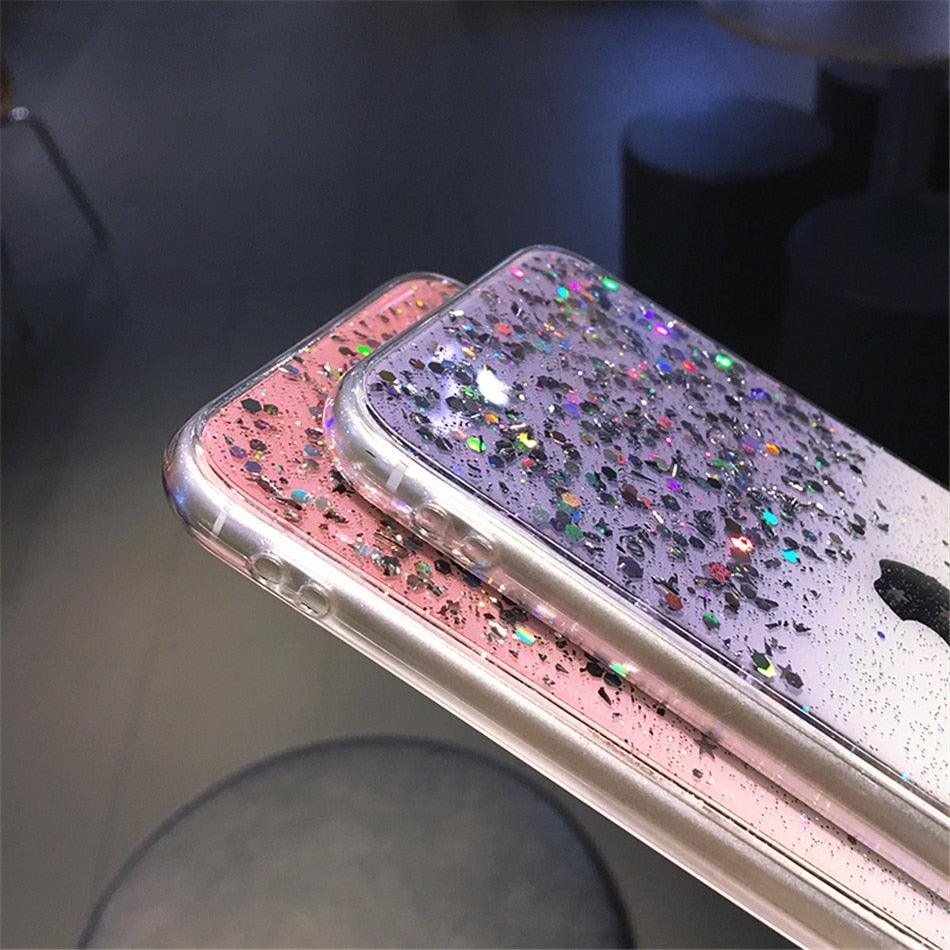 Rainbow Glitter iPhone Case (8-13) - Item - BAI-DAY