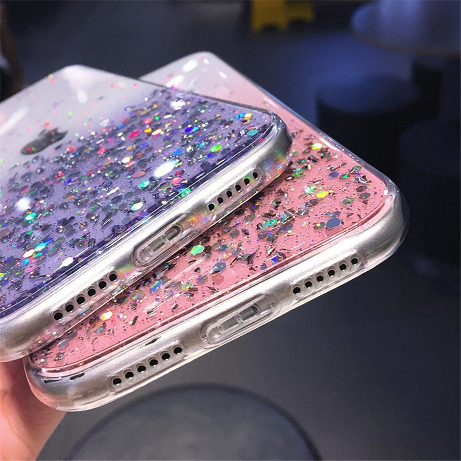 Rainbow Glitter iPhone Case (8-13) - Item - BAI-DAY