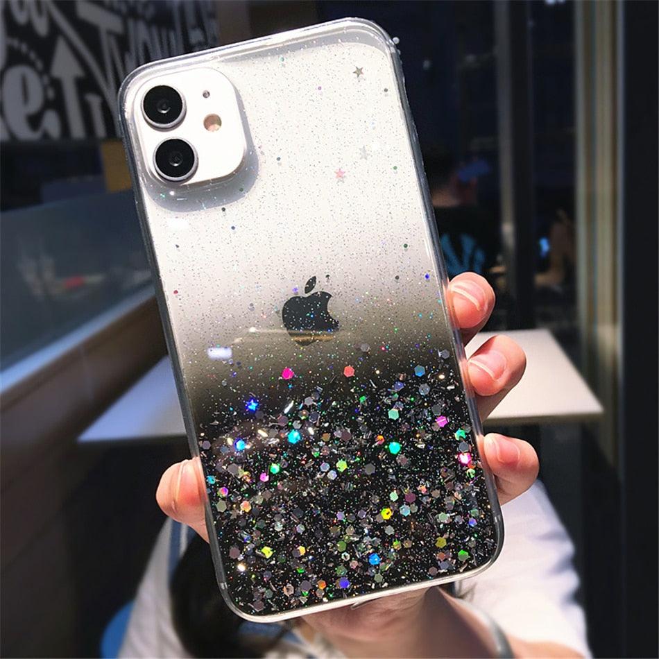 Rainbow Glitter iPhone Case (8-13) - Item - BAI-DAY