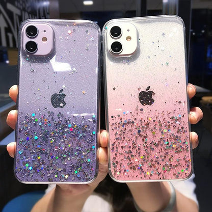 Rainbow Glitter iPhone Case (8-13) - Item - BAI-DAY