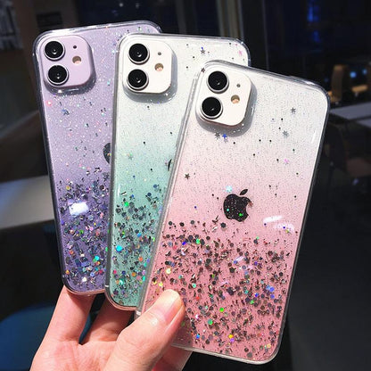 Rainbow Glitter iPhone Case (SE-15) - Item - BAI-DAY