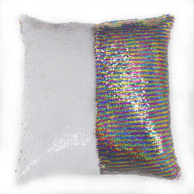 Reversible Colorful Pillowcase Decorative Sequin - Item - BAI-DAY