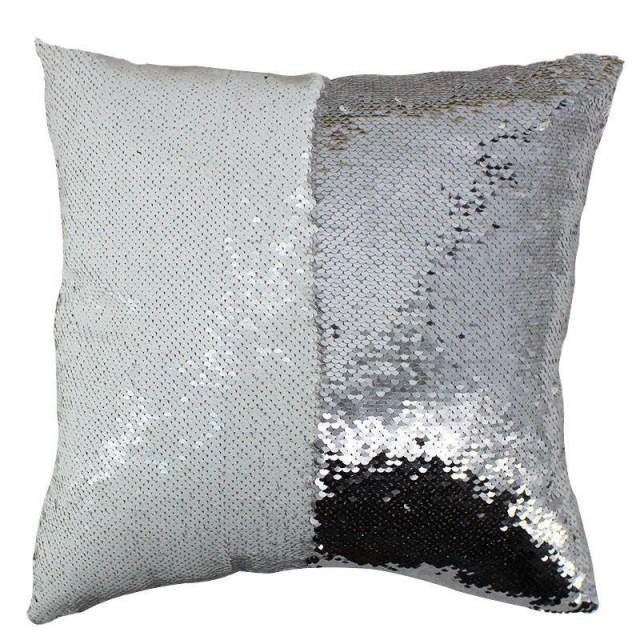 Reversible Colorful Pillowcase Decorative Sequin - Item - BAI-DAY