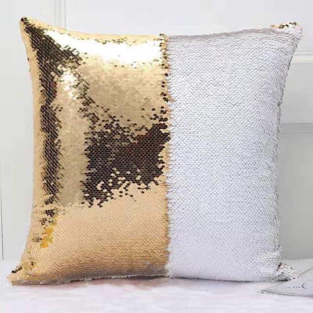 Reversible Colorful Pillowcase Decorative Sequin - Item - BAI-DAY
